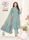 Zara Vol 1 By Mishri Heavy Cotton Printed Kurti With Bottom Dupatta